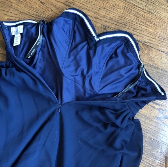 Navy Blue Strapless Dress Size 4 Bridesmaids Wedding Cocktail Formal Parties - Picture 3 of 8